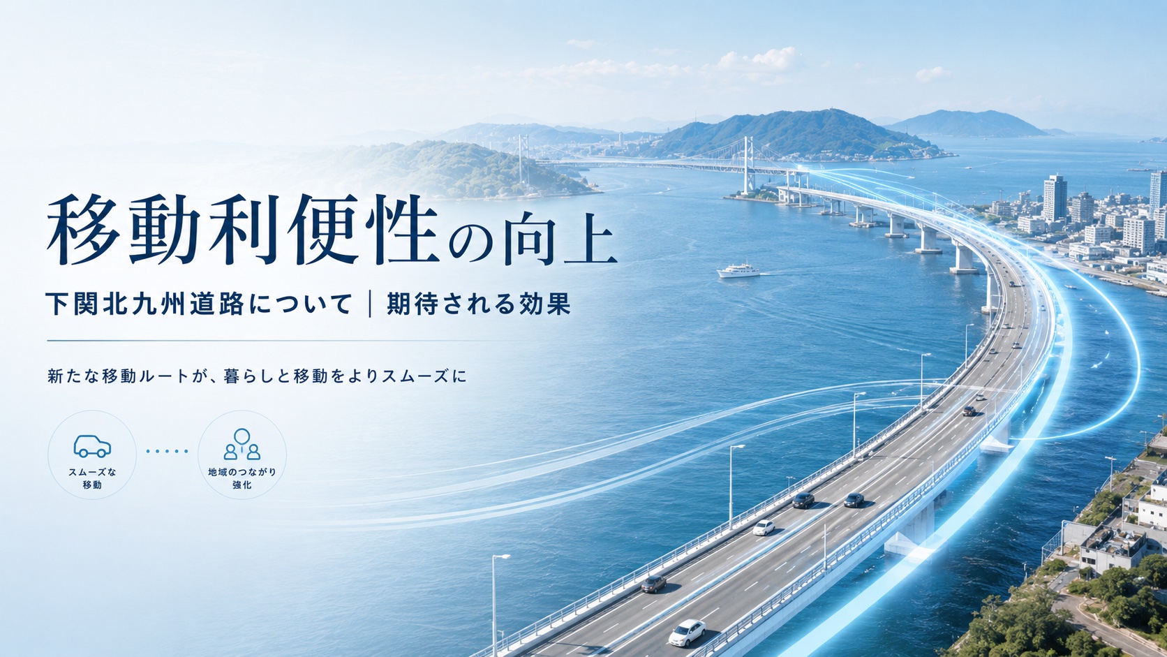 下関北九州道路がもたらす移動利便性の向上